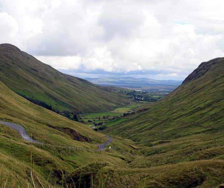 Bicycle touring on the quiet roads of County Donegal coast, through Glenveagh National Park, along the Wild Atlantic Way and on the Donegal Cycleway with Freewheeling Adventures.