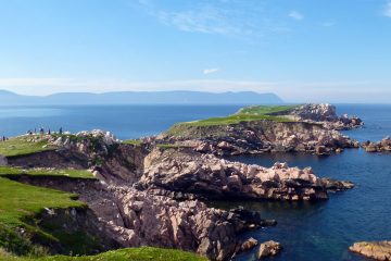 Beautiful little rocky islands of White Point Hiking Trail.