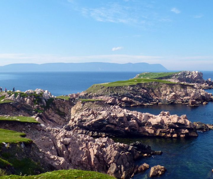 Beautiful little rocky islands of White Point Hiking Trail.