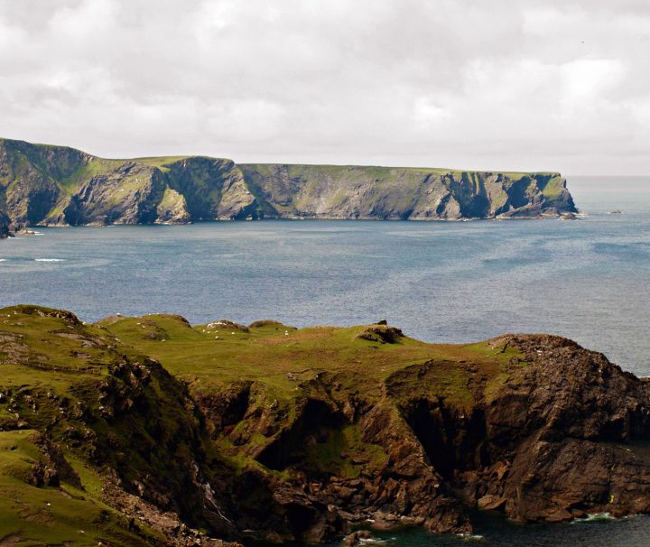 Hiking on Donegal's coastal paths on the Wild Atlantic Way, and the majestic cliffs of the Slieve League with Freewheeling Adventures.