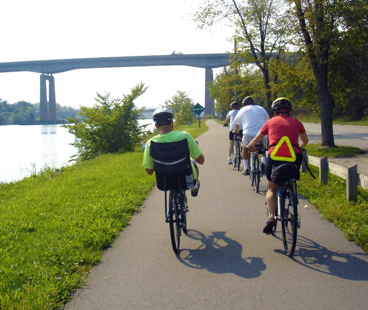 A cycling route with stretches along the Rideau Canal and Ottawa’s bike paths curated by Freewheeling Adventures.