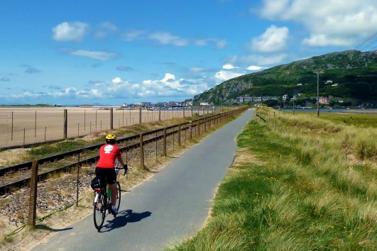 The Freewheeling Adventures Cardiff to Holyhead Bike Tour covers one of the most scenic cycling routes in the country.
